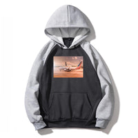 Thumbnail for American Airlines Boeing 767 Designed Colourful Hoodies