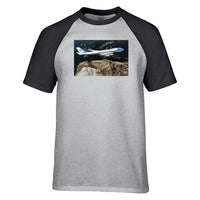 Thumbnail for Cruising United States Of America Boeing 747 Designed Raglan T-Shirts