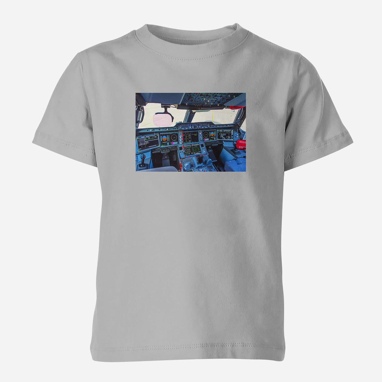Airbus A350 Cockpit Designed Children T-Shirts
