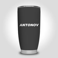 Thumbnail for Antonov & Text Designed Tumbler Travel Mugs
