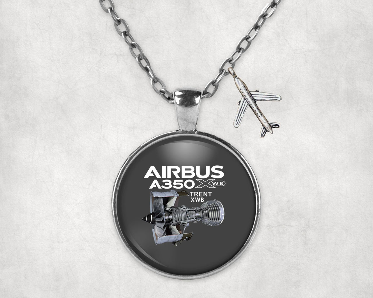 Airbus A350 & Trent Wxb Engine Designed Necklaces
