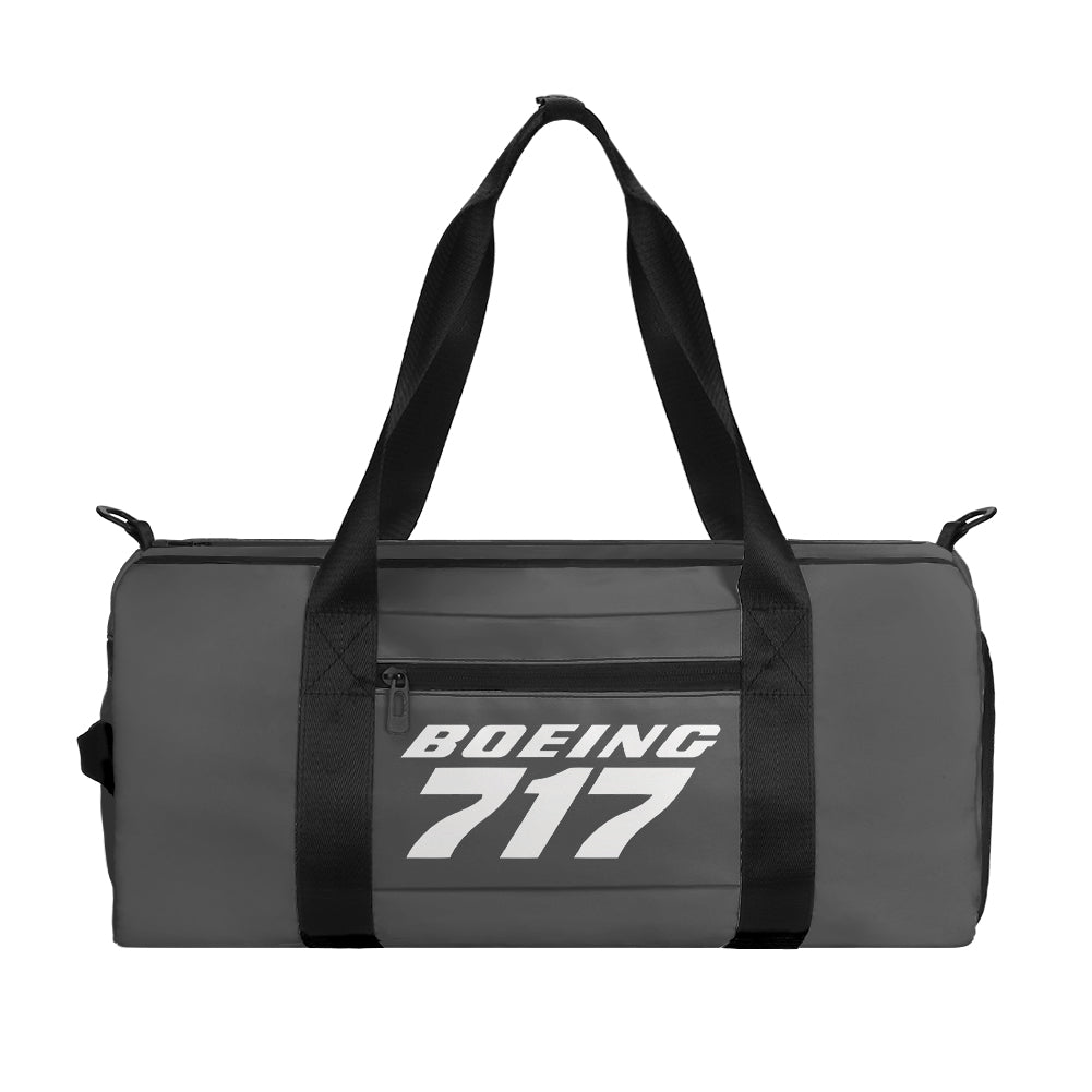 Boeing 717 & Text Designed Sports Bag
