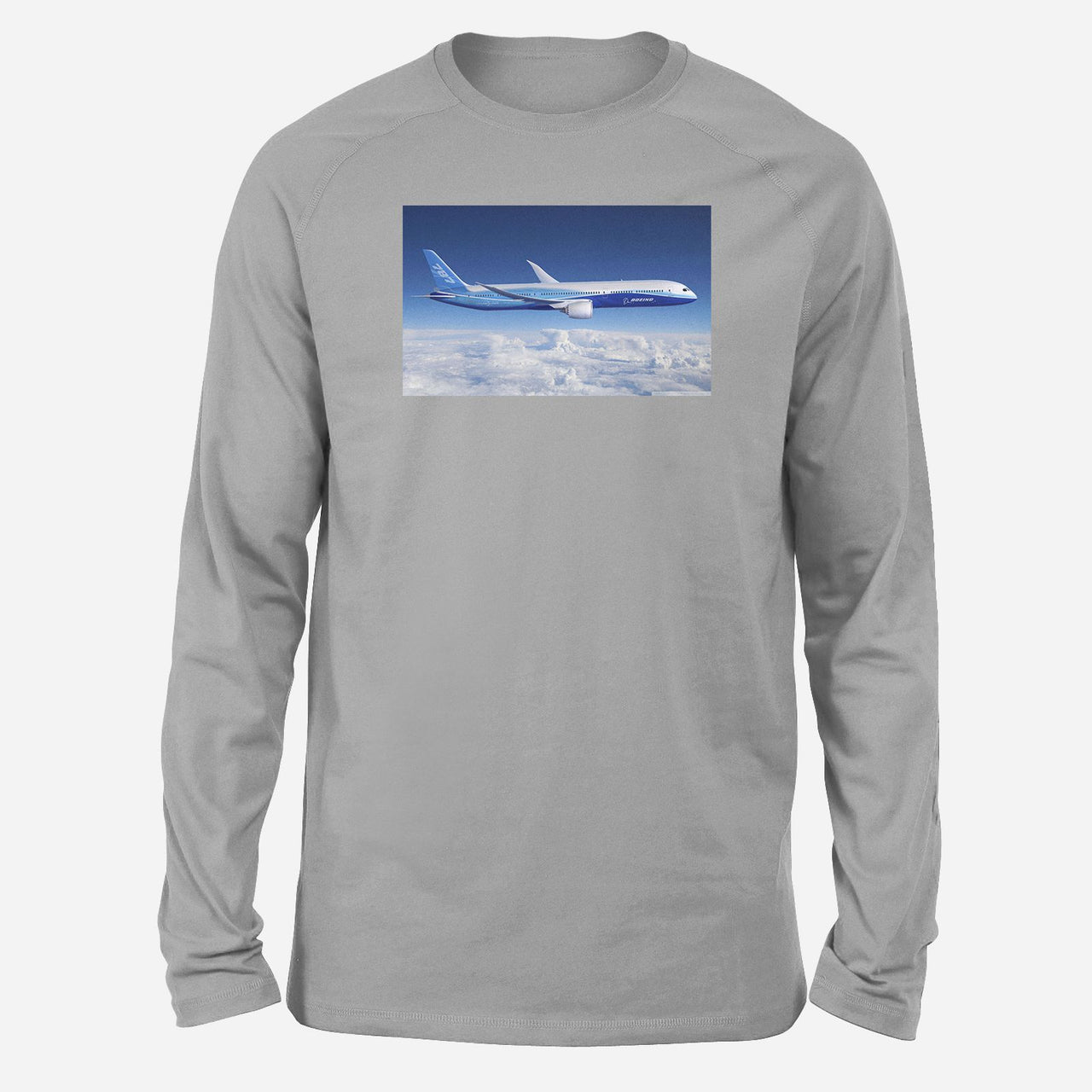 Boeing 787 Dreamliner Designed Long-Sleeve T-Shirts