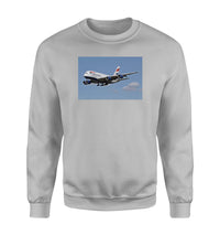 Thumbnail for Landing British Airways A380 Designed Sweatshirts