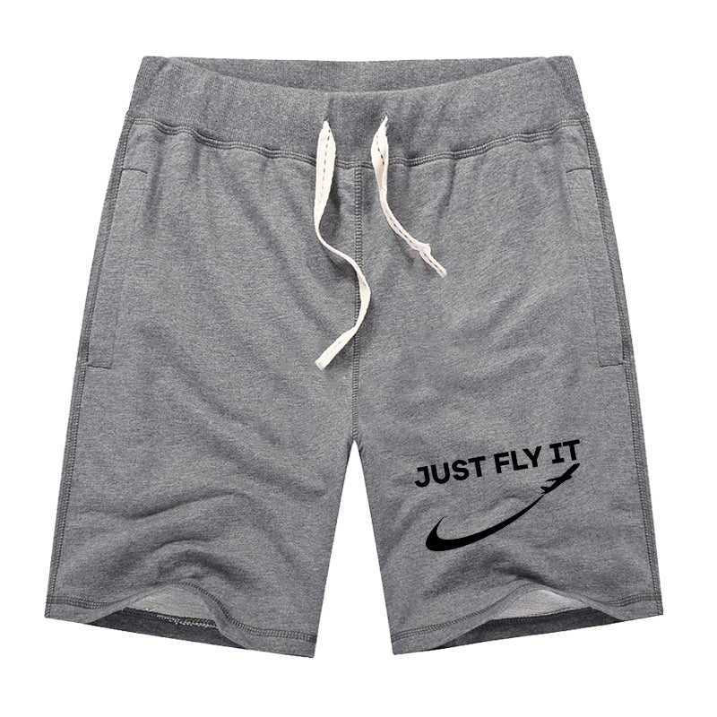 Just Fly It 2 Designed Cotton Shorts