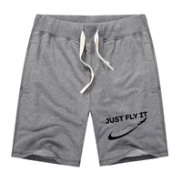 Thumbnail for Just Fly It 2 Designed Cotton Shorts