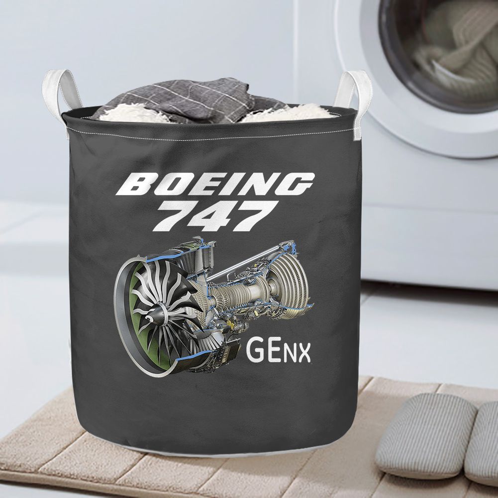 Boeing 747 & GENX Engine Designed Laundry Baskets