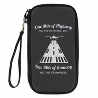 Thumbnail for One Mile of Runway Will Take you Anywhere Designed Travel Cases & Wallets
