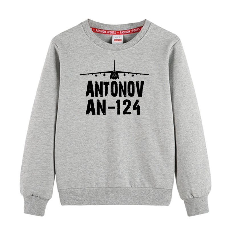 Antonov AN-124 & Plane Designed "CHILDREN" Sweatshirts