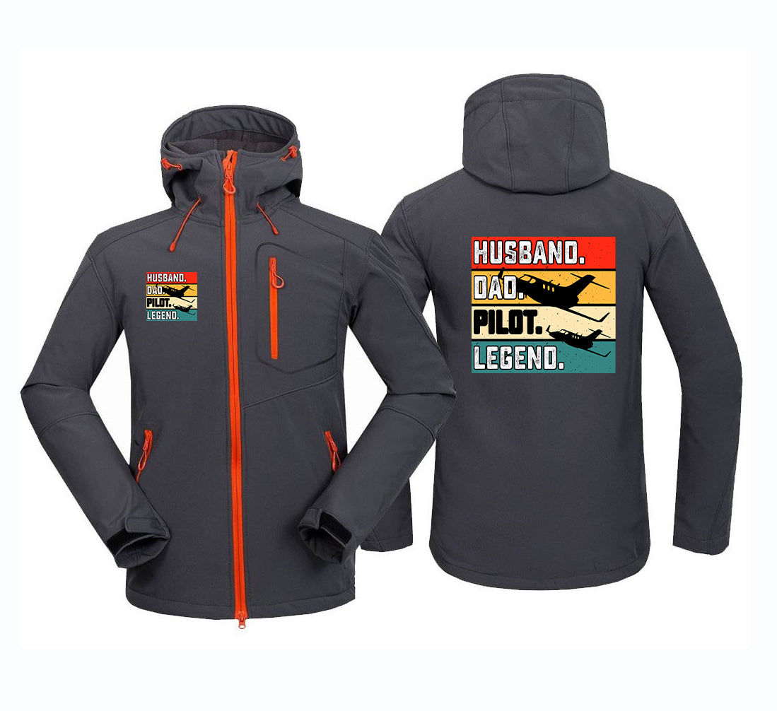 Husband & Dad & Pilot & Legend Polar Style Jackets