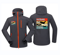 Thumbnail for Husband & Dad & Pilot & Legend Polar Style Jackets