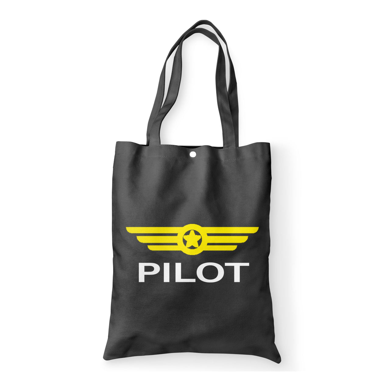 Pilot & Badge Designed Tote Bags