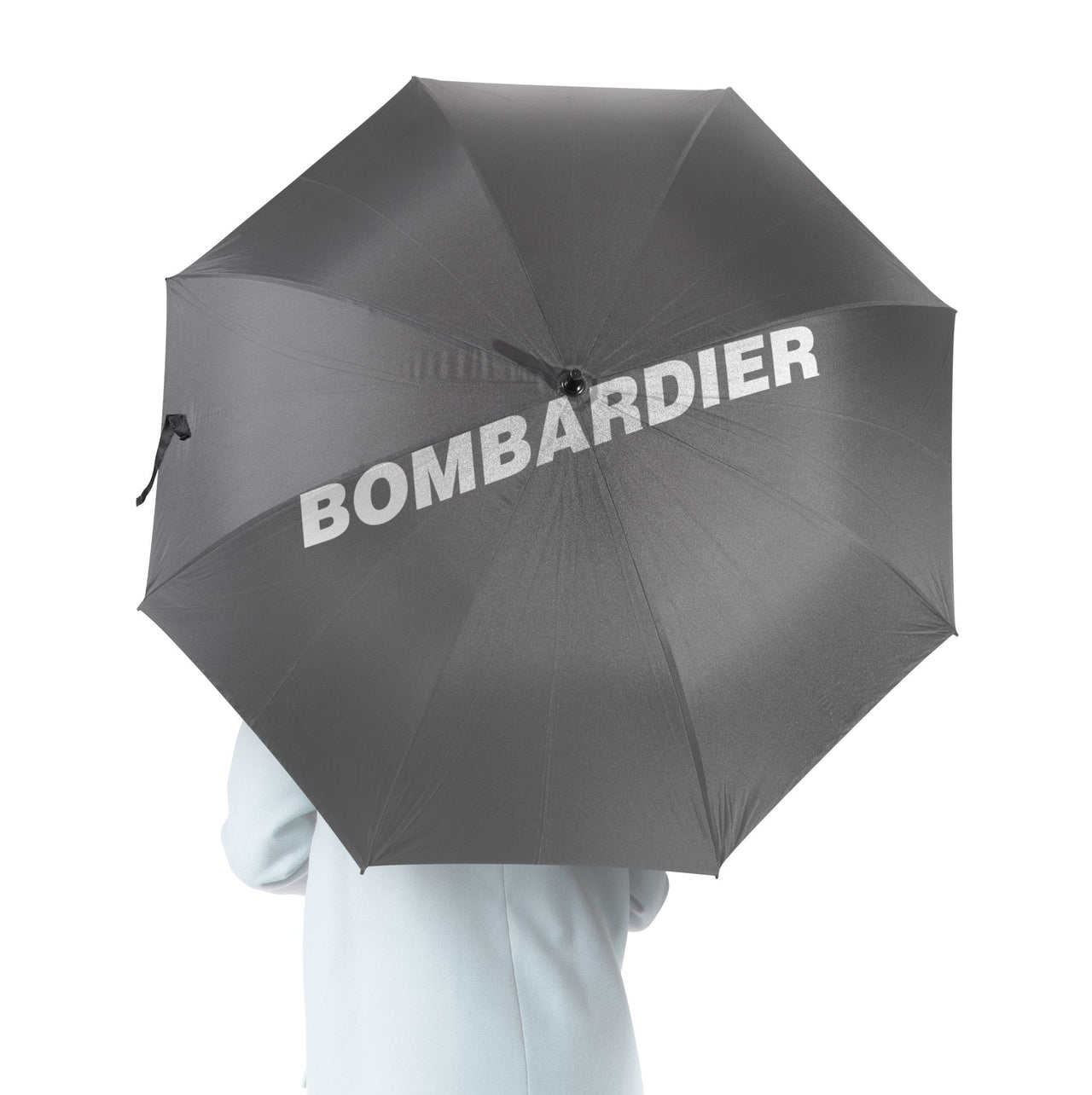 Bombardier & Text Designed Umbrella
