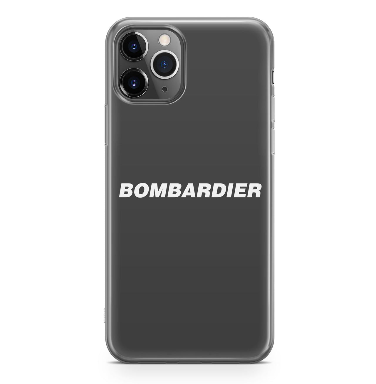 Bombardier & Text Designed iPhone Cases