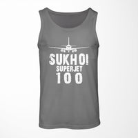 Thumbnail for Sukhoi Superjet 100 & Plane Designed Tank Tops