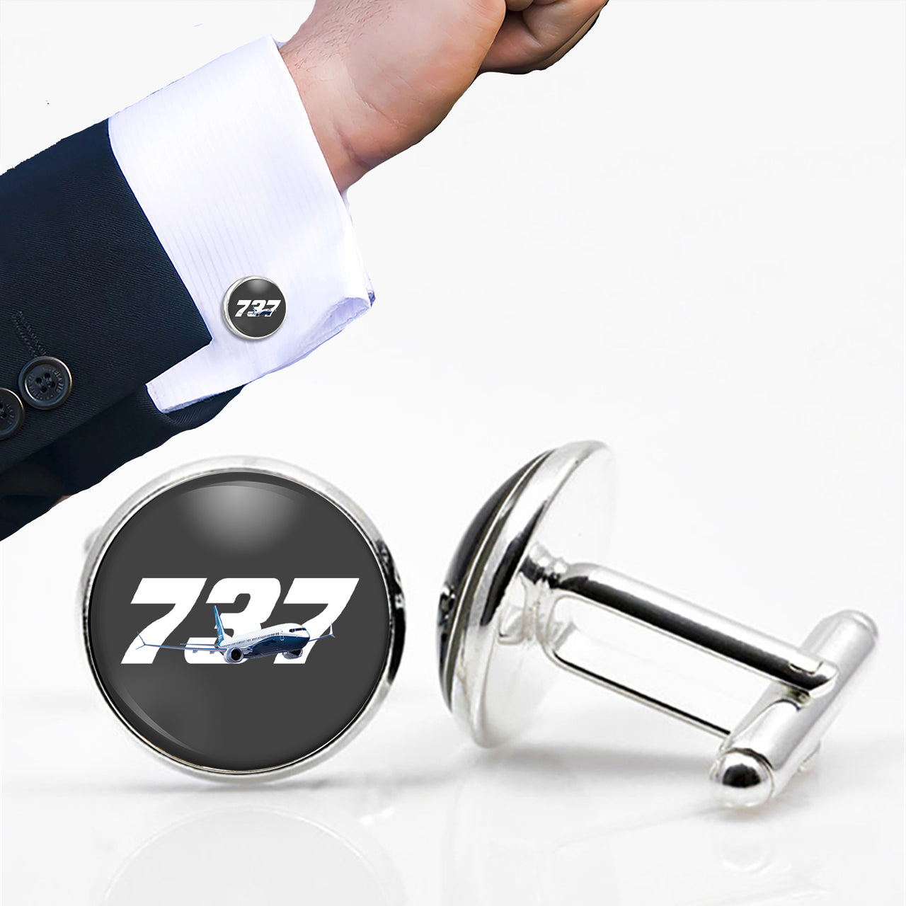 Super Boeing 737 Designed Cuff Links