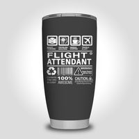 Thumbnail for Flight Attendant Label Designed Tumbler Travel Mugs