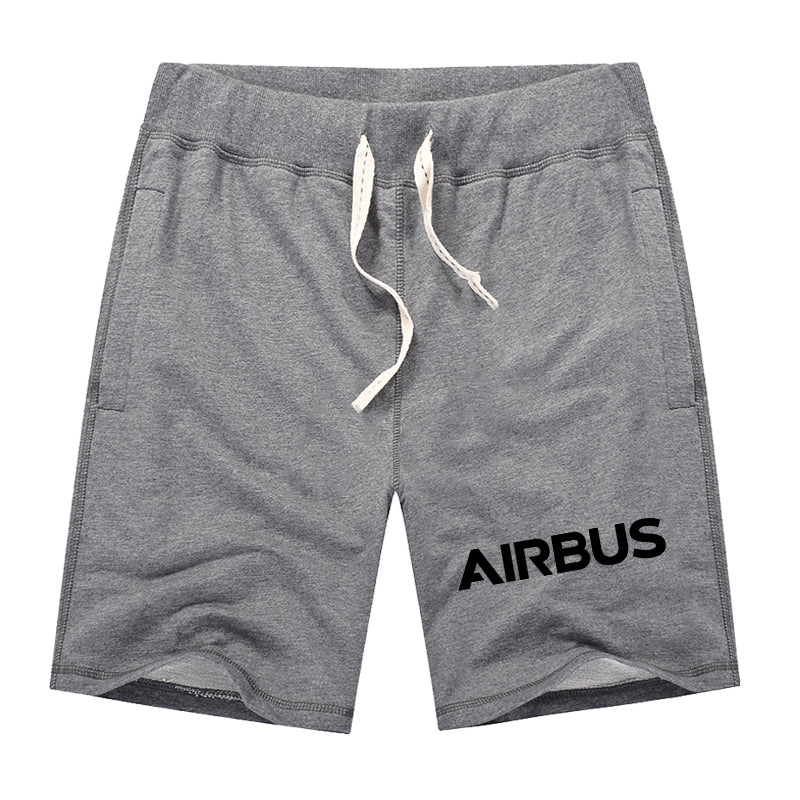 Airbus & Text Designed Cotton Shorts