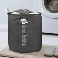 Thumbnail for Aviation Alphabet Designed Laundry Baskets