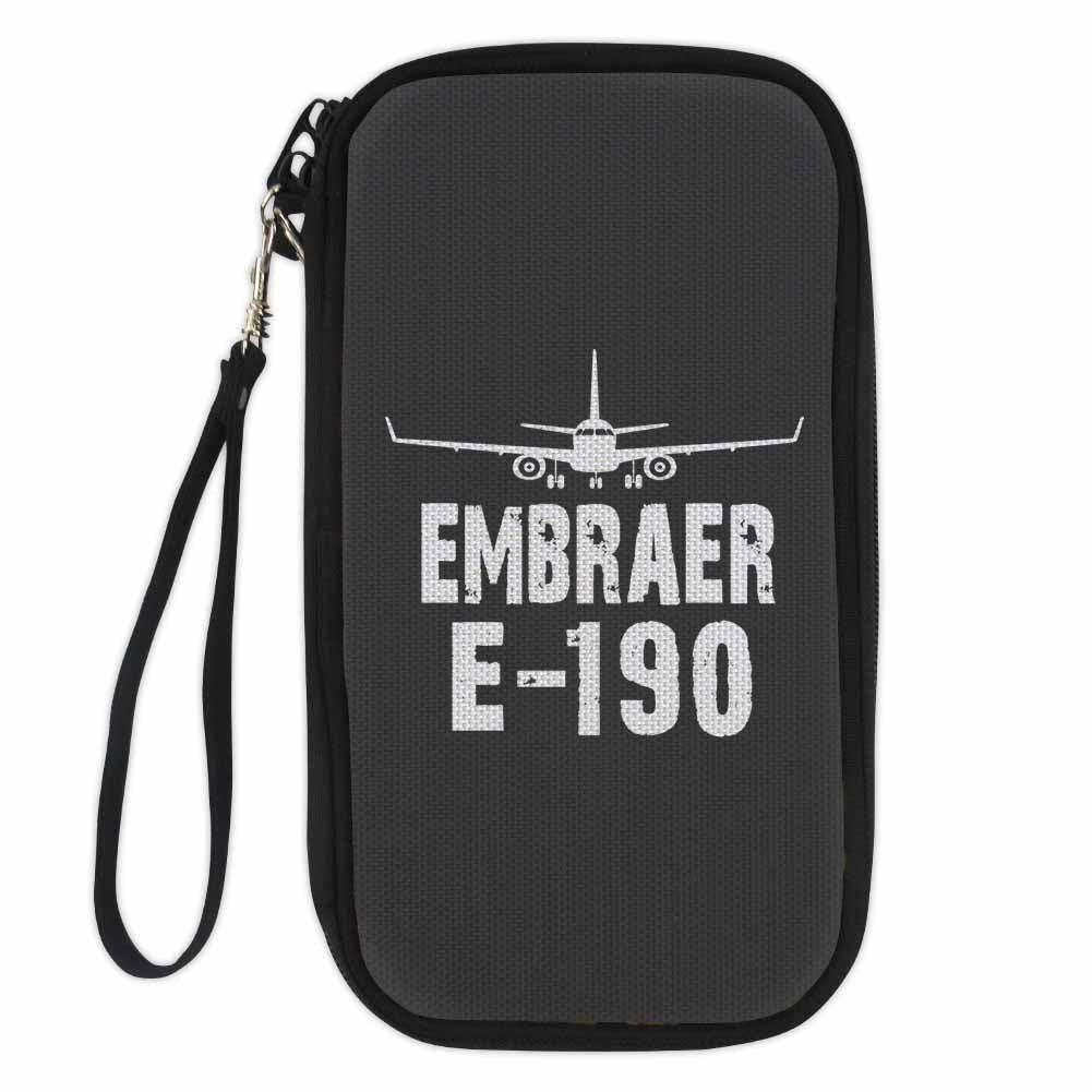 Embraer E-190 & Plane Designed Travel Cases & Wallets