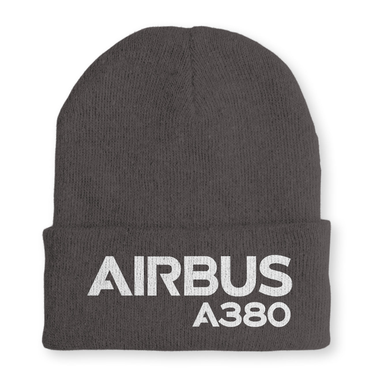 Airbus A380 & Text Embroidered Beanies