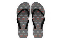 Thumbnail for Flying One Ball Designed Slippers (Flip Flops)