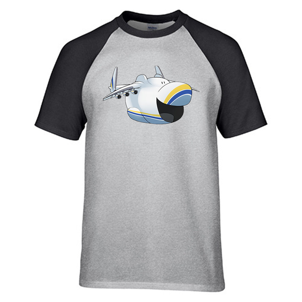 Antonov 225 Mouth Designed Raglan T-Shirts
