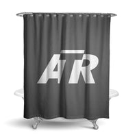 Thumbnail for ATR & Text Designed Shower Curtains