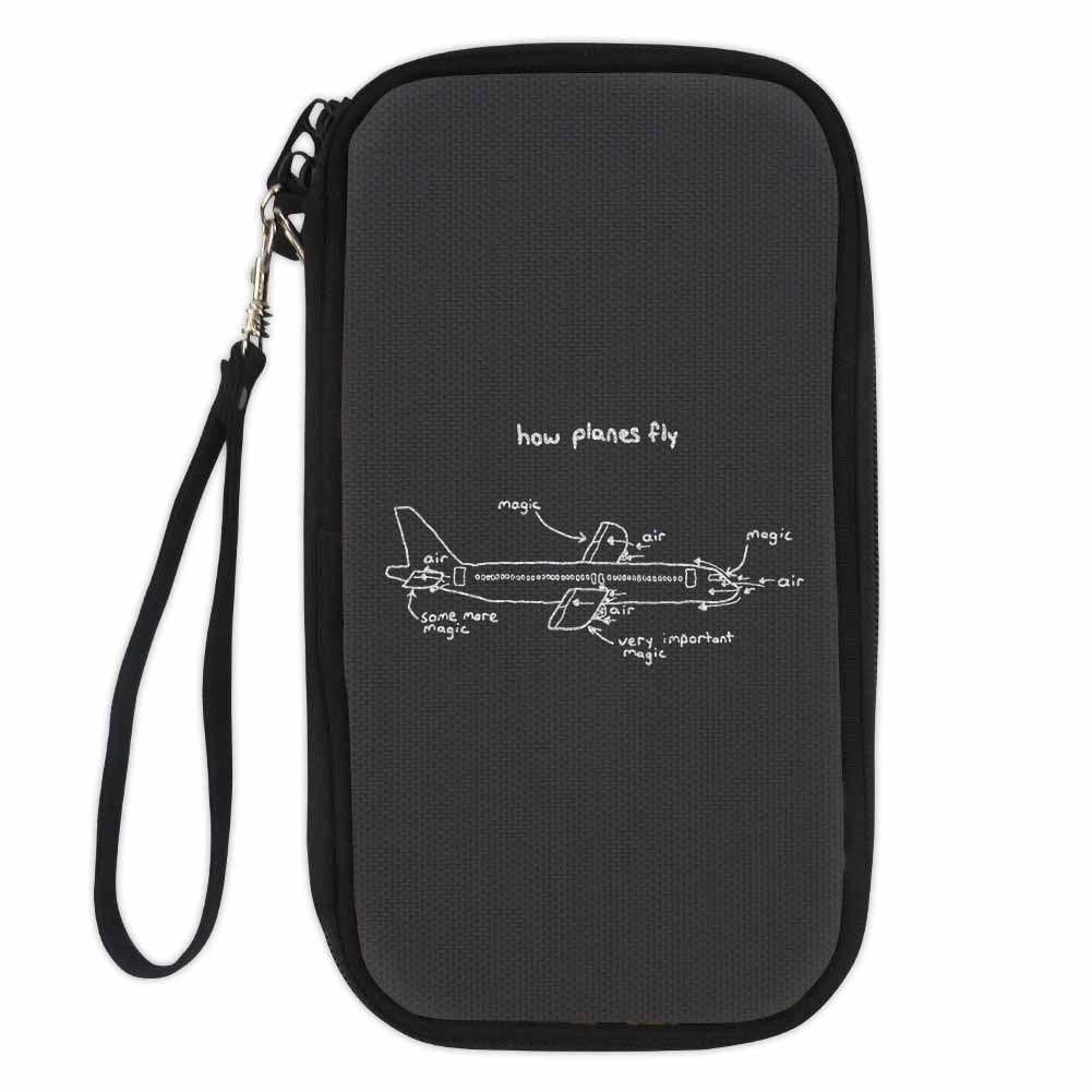 How Planes Fly Designed Travel Cases & Wallets