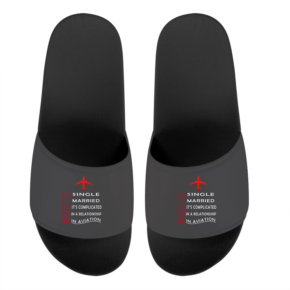 In Aviation Designed Sport Slippers