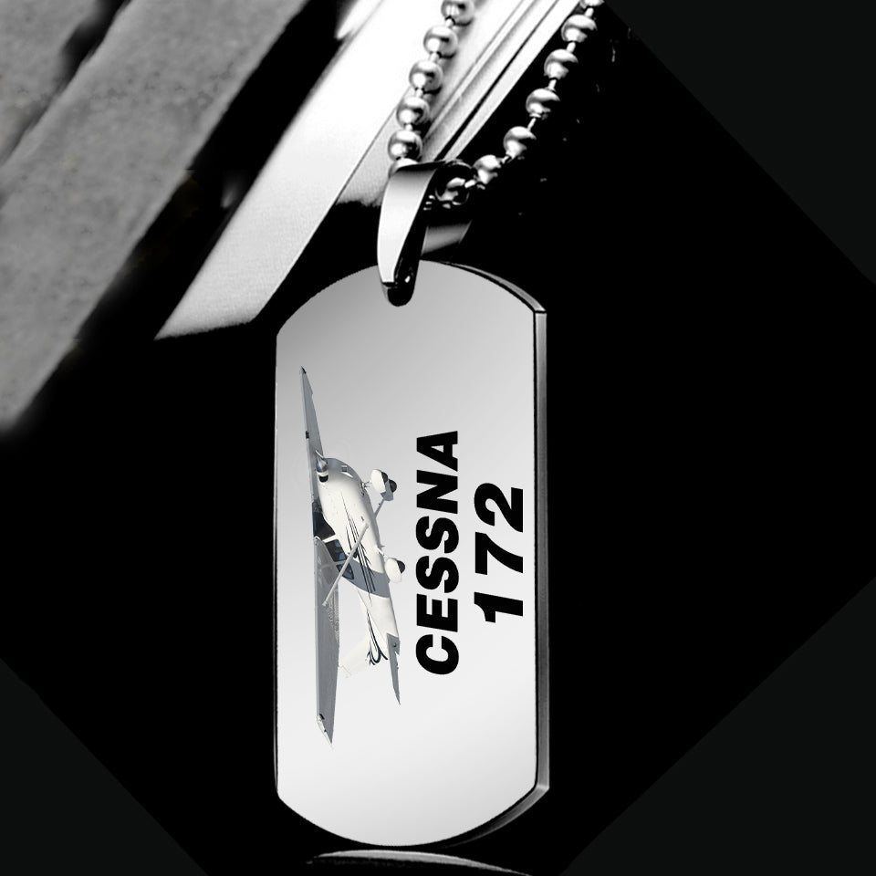 The Cessna 172 Designed Metal Necklaces
