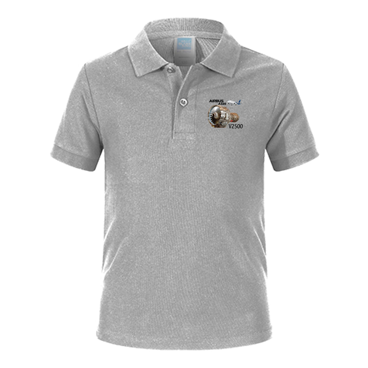 Airbus A320 & V2500 Engine Designed Children Polo T-Shirts