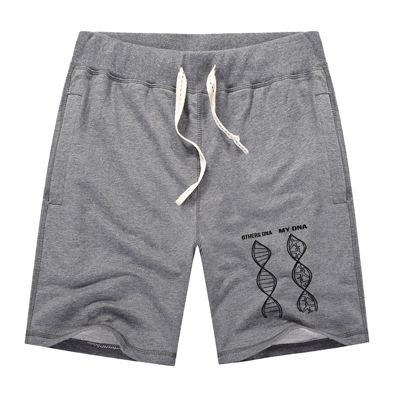 Aviation DNA Designed Cotton Shorts