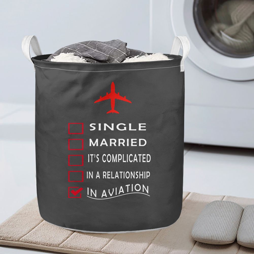 In Aviation Designed Laundry Baskets