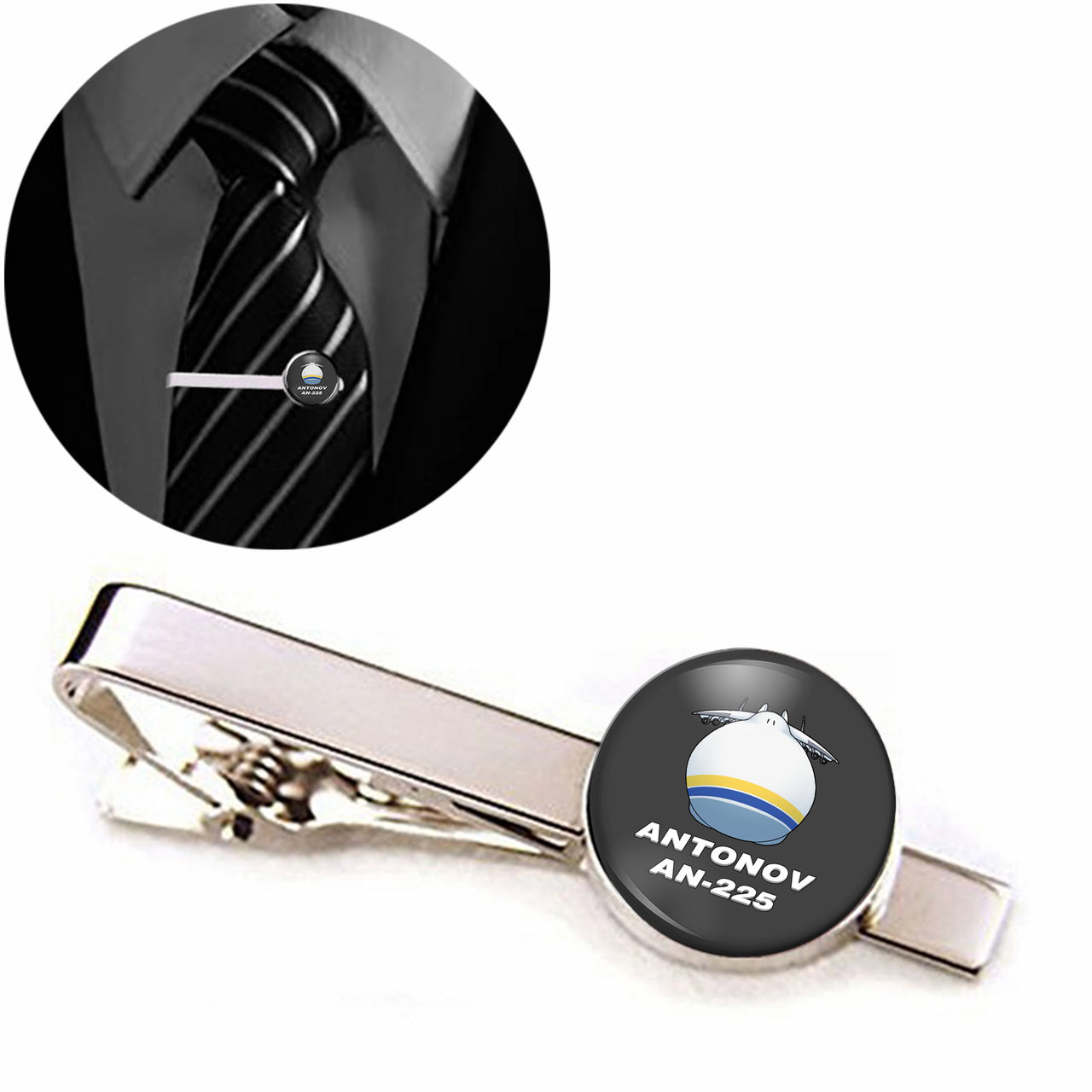 Antonov AN-225 (20) Designed Tie Clips