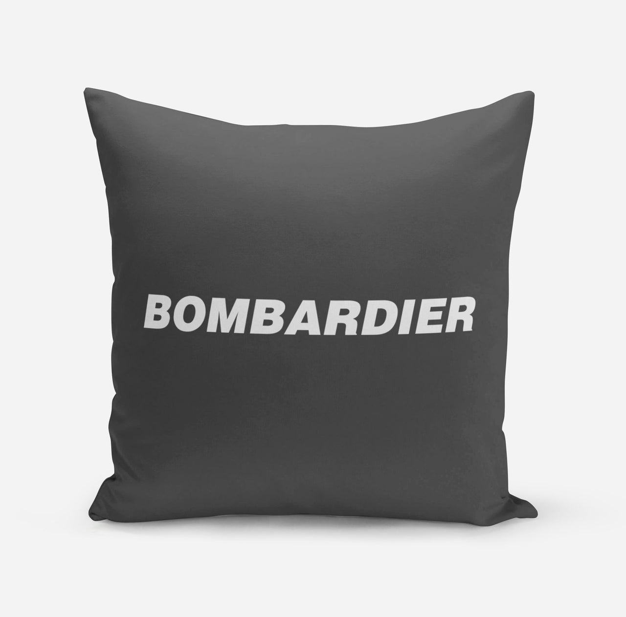Bombardier & Text Designed Pillows