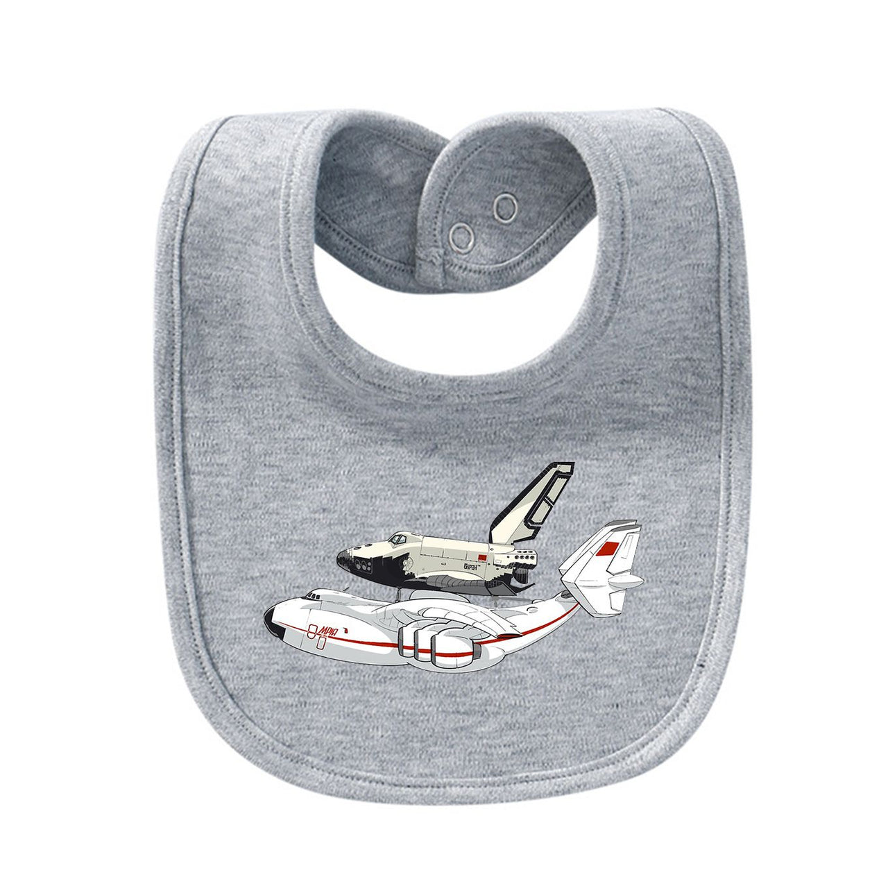 Buran & An-225 Designed Baby Saliva & Feeding Towels