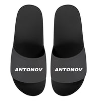Thumbnail for Antonov & Text Designed Sport Slippers