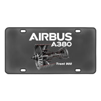 Thumbnail for Airbus A380 & Trent 900 Engine Designed Metal (License) Plates
