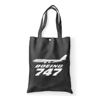 Thumbnail for The Boeing 747 Designed Tote Bags