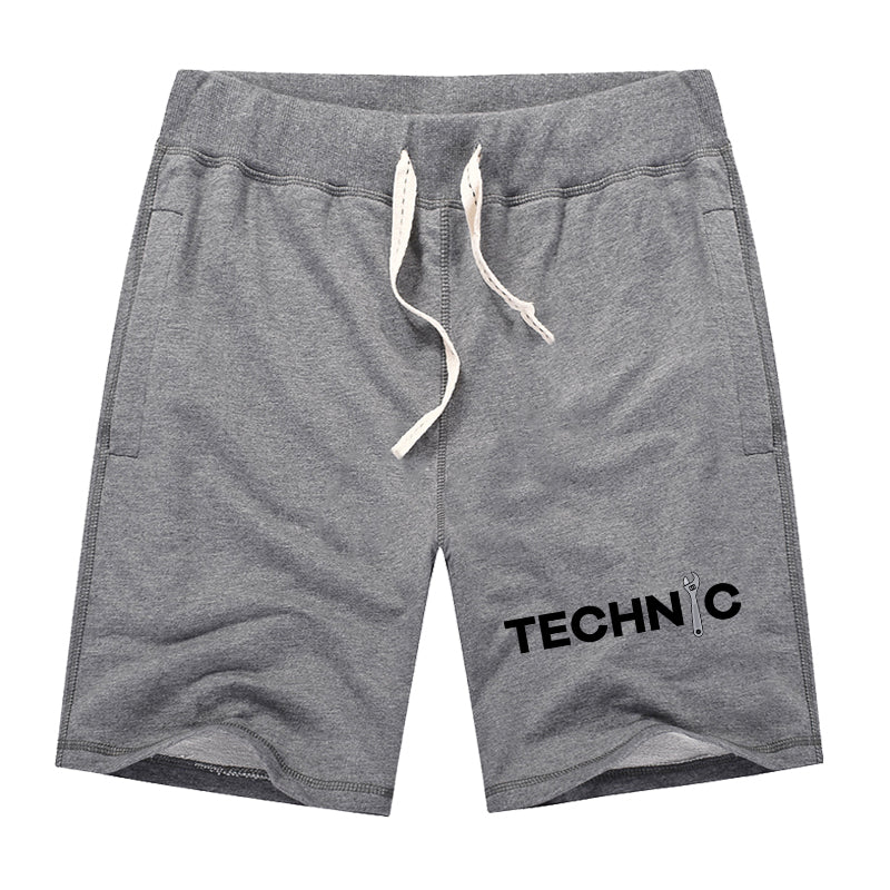 Technic Designed Cotton Shorts