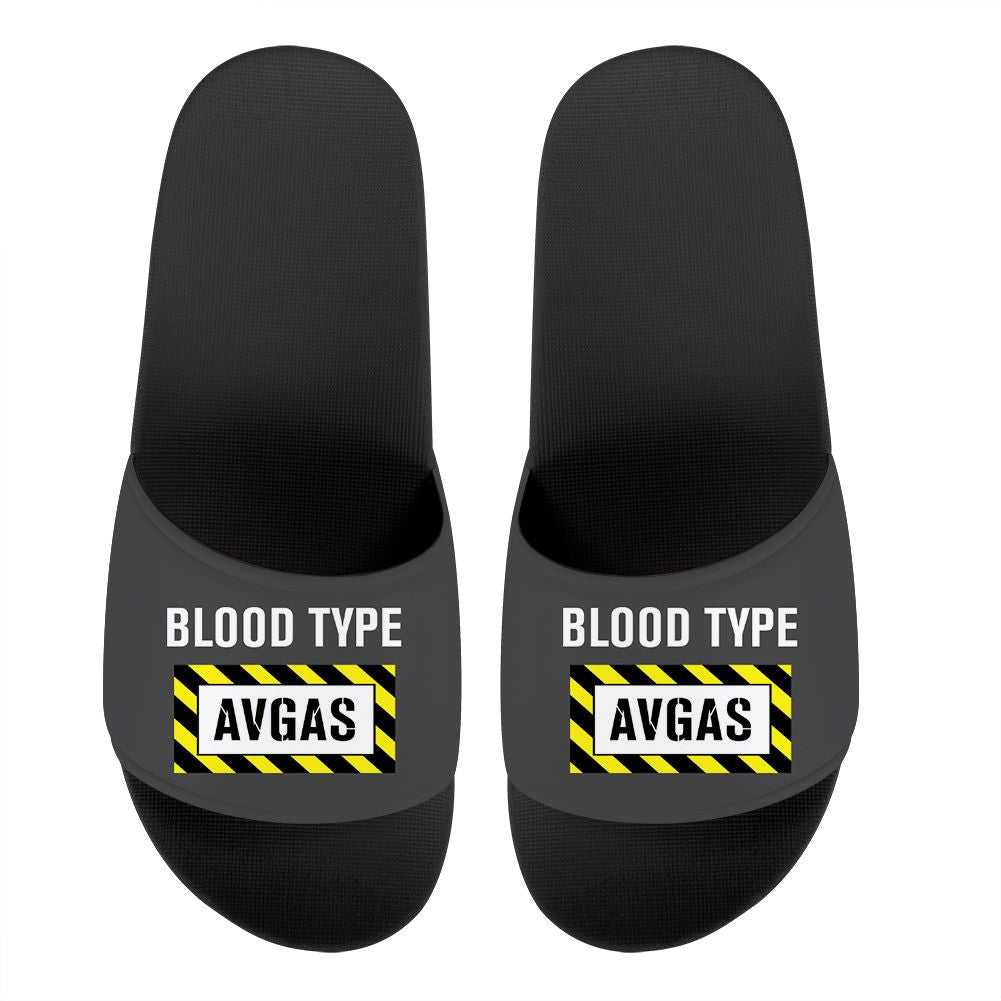 Blood Type AVGAS Designed Sport Slippers