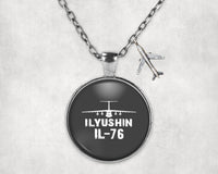 Thumbnail for ILyushin IL-76 & Plane Designed Necklaces