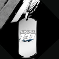 Thumbnail for Super Boeing 737+Text Designed Metal Necklaces