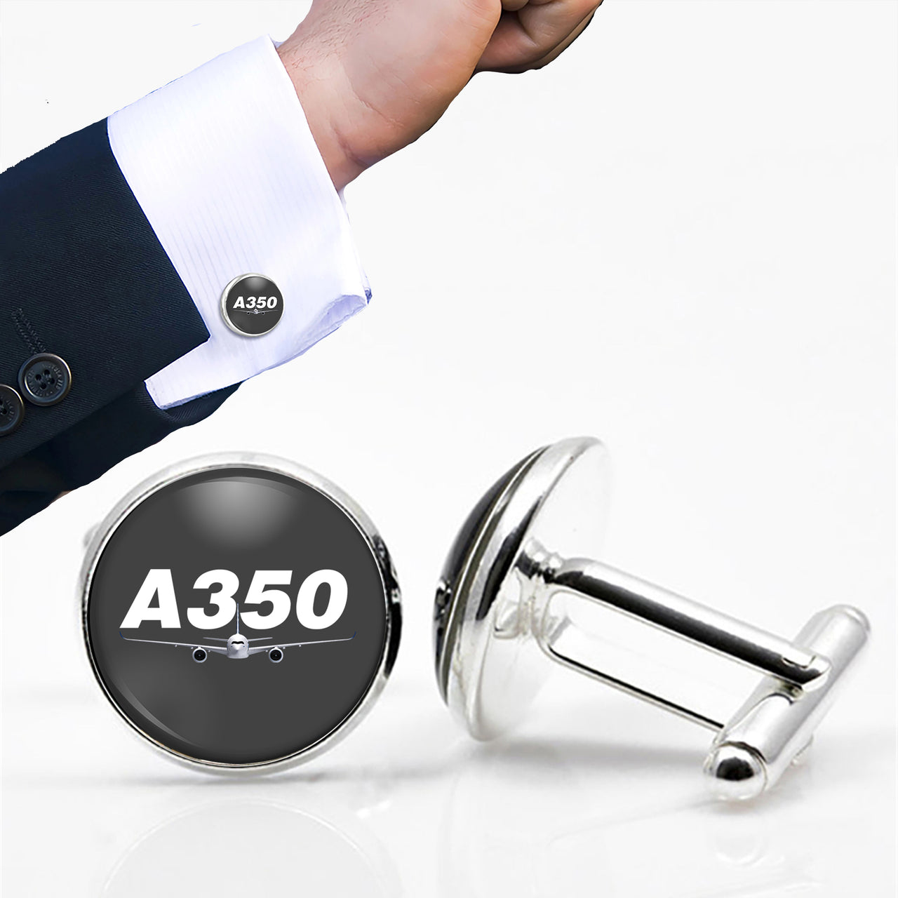 Super Airbus A350 Designed Cuff Links
