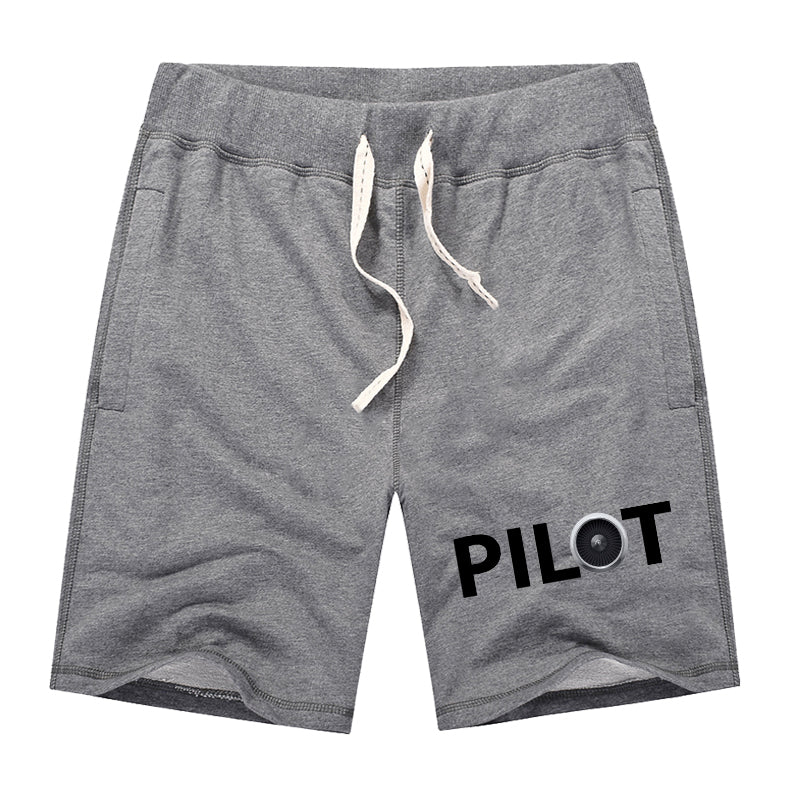 Pilot & Jet Engine Designed Cotton Shorts