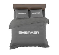Thumbnail for Embraer & Text Designed Bedding Sets