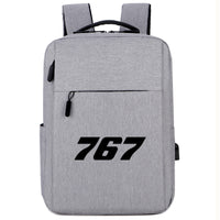 Thumbnail for 767 Flat Text Designed Super Travel Bags