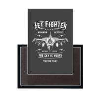 Thumbnail for Jet Fighter - The Sky is Yours Designed Magnets