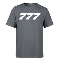 Thumbnail for 777 Flat Text Designed T-Shirts